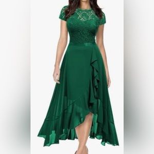 Green Cocktail Dress
